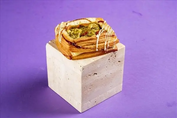 Danish Croissant Pesto With Tomato