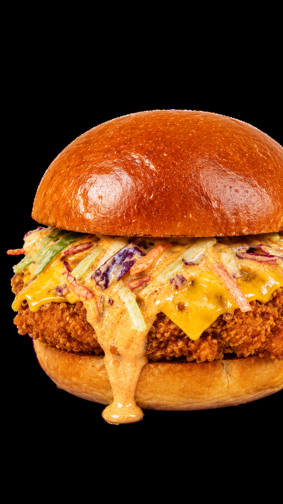 Pout Chicken Burger
